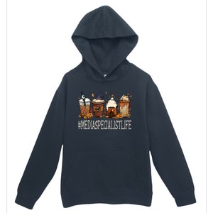 Media Specialist Horror Fall Coffee Halloween Pumpkin Autumn Gift Urban Pullover Hoodie