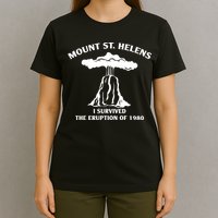 Mount St Helens I Survived The Eruption Of 1980 T-Shirt