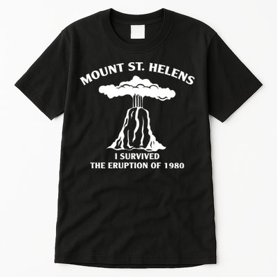 Mount St Helens I Survived The Eruption Of 1980 Tall T-Shirt