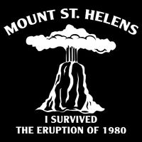 Mount St Helens I Survived The Eruption Of 1980 Tall T-Shirt