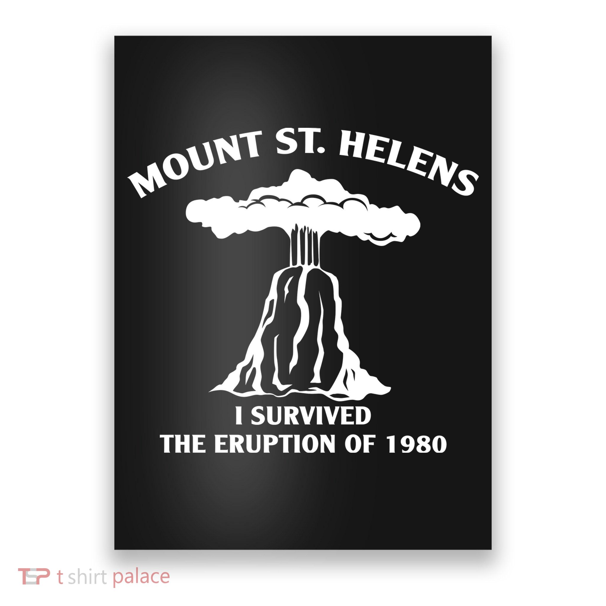Mount St Helens I Survived The Eruption Of 1980 Poster