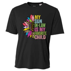 My Son In Law Is My Favorite Child Sunflower Cooling Performance Crew T-Shirt