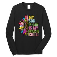 My Son In Law Is My Favorite Child Sunflower Long Sleeve Shirt