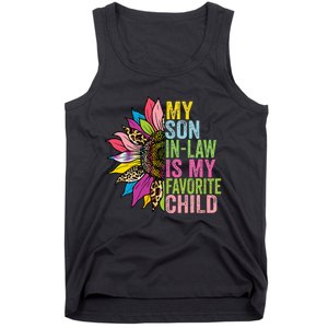 My Son In Law Is My Favorite Child Sunflower Tank Top