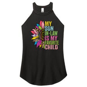 My Son In Law Is My Favorite Child Sunflower Women's Perfect Tri Rocker Tank