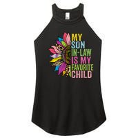 My Son In Law Is My Favorite Child Sunflower Women's Perfect Tri Rocker Tank