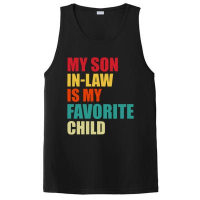 My Son In Law Is My Favorite Child Family Matching Dad Mom PosiCharge Competitor Tank