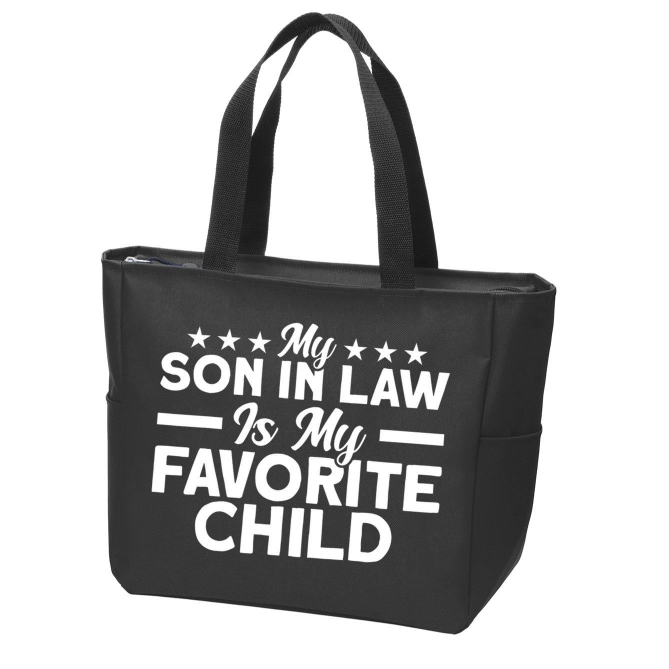 My Son In Law Is My Favorite Child Family Zip Tote Bag