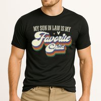 My Son In Law Is My Favorite Child Mother In Law Gifts Retro Cooling Performance Crew T-Shirt