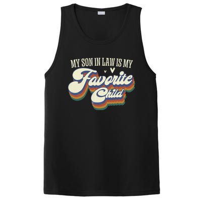 My Son In Law Is My Favorite Child Mother In Law Gifts Retro PosiCharge Competitor Tank