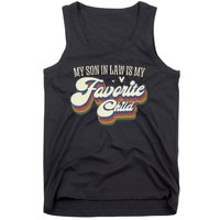 My Son In Law Is My Favorite Child Mother In Law Gifts Retro Tank Top