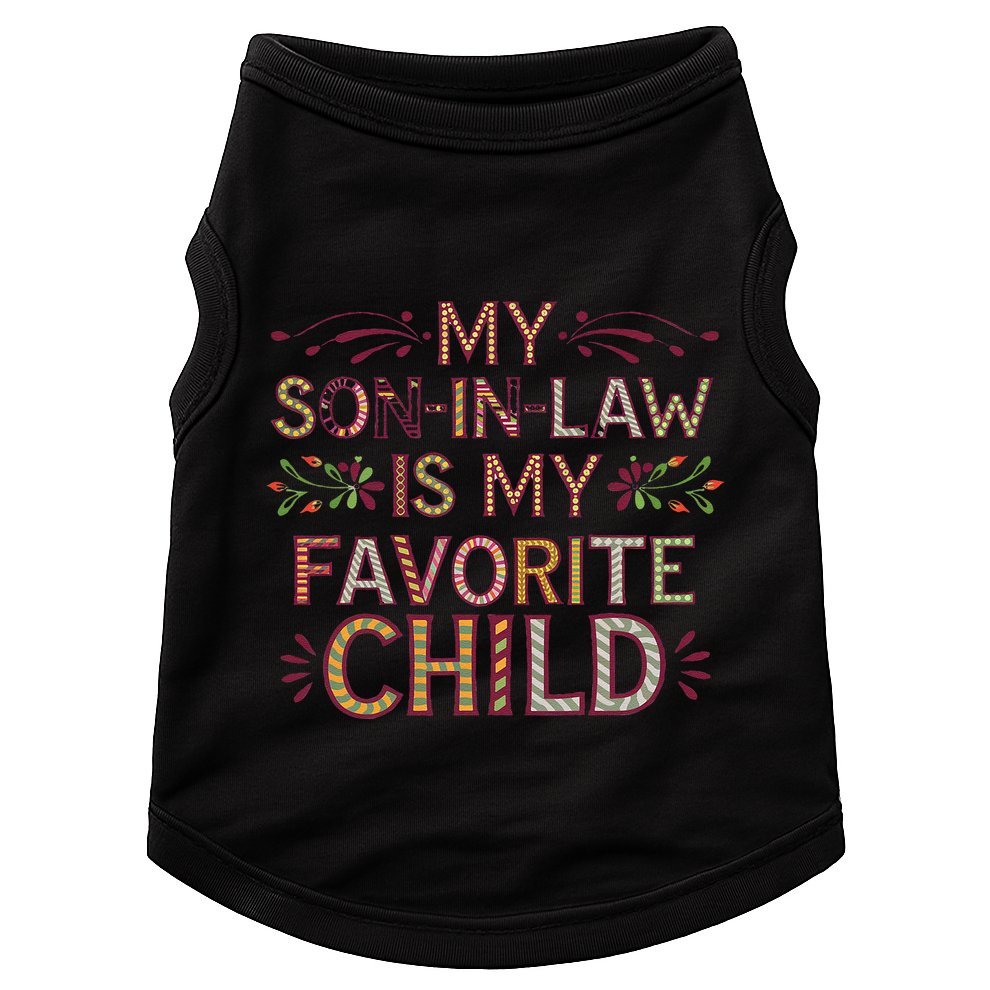 My Soninlaw Is My Favorite Child Funny Present Doggie Tank