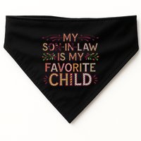 My Soninlaw Is My Favorite Child Funny Present USA-Made Doggie Bandana