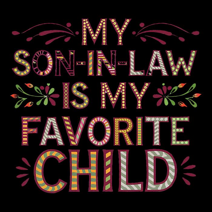 My Soninlaw Is My Favorite Child Funny Present USA-Made Doggie Bandana