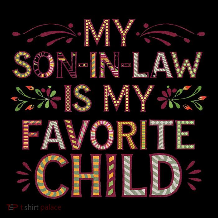 My Soninlaw Is My Favorite Child Funny Present Flatbill Hat
