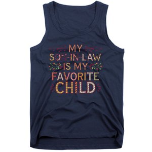 My Soninlaw Is My Favorite Child Funny Present Tank Top