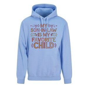 My Soninlaw Is My Favorite Child Funny Present Unisex Surf Hoodie