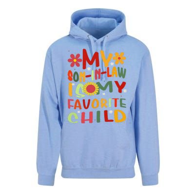 My Son In Law Is My Favorite Child Funny Replaced Daughter Unisex Surf Hoodie