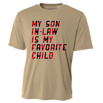 My Son In Law Is My Favorite Child Funny Replaced Daughter Cooling Performance Crew T-Shirt