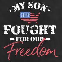 My Son Is A Veteran Gift Adult Drive Performance Visor