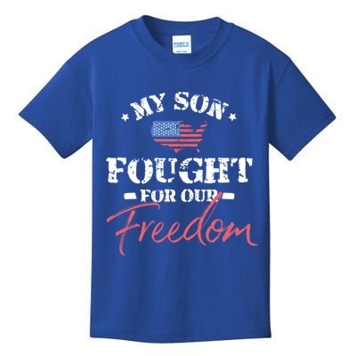 My Son Is A Veteran Gift Kids T-Shirt