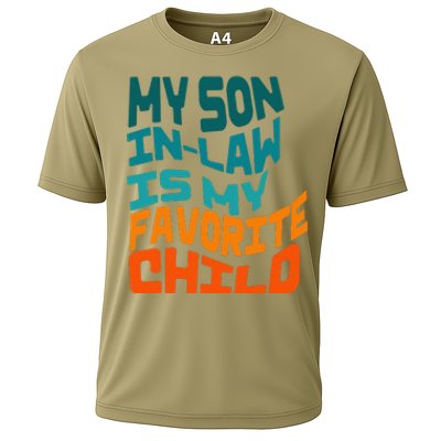 My Soninlaw Is My Favorite Child Funny Family Retro Cooling Performance Crew T-Shirt