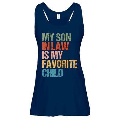 My Son In Law Is My Favorite Child Funny Replaced Daughter Ladies Essential Flowy Tank