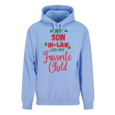 My Son In Law Is My Favorite Child For Mother In Law Unisex Surf Hoodie