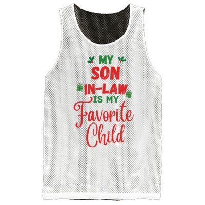 My Son In Law Is My Favorite Child For Mother In Law Mesh Reversible Basketball Jersey Tank