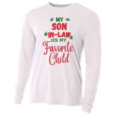 My Son In Law Is My Favorite Child For Mother In Law Cooling Performance Long Sleeve Crew