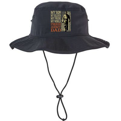 My Son Is A Soldier Hero Proud Army Dad Us Military Father Great Gift Bucket Hat