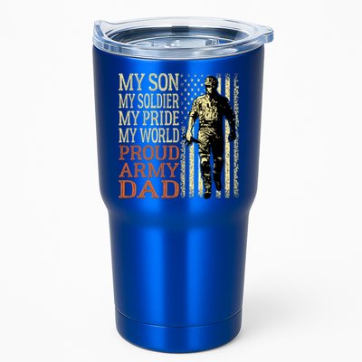 My Son Is A Soldier Hero Proud Army Dad Us Military Father Great Gift Tumbler