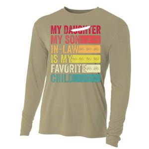 My Son In Law Is My Favorite Child Funny Replaced Daughter (39) Cooling Performance Long Sleeve Crew