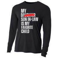 My Soninlaw Is My Favorite Child Funny Family Joke Cooling Performance Long Sleeve Crew