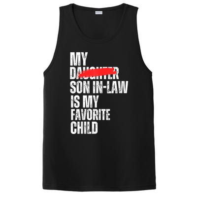 My Soninlaw Is My Favorite Child Funny Family Joke PosiCharge Competitor Tank