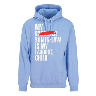 My Soninlaw Is My Favorite Child Funny Family Joke Unisex Surf Hoodie