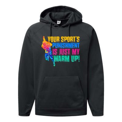 My Sport Is Your Sports Punishment Performance Fleece Hoodie