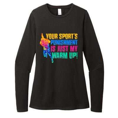 My Sport Is Your Sports Punishment Womens CVC Long Sleeve Shirt