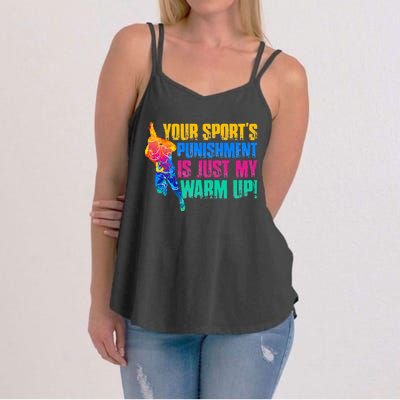 My Sport Is Your Sports Punishment Women's Strappy Tank