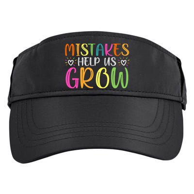 Motivational Slogan Inspirational Math Teacher Colorful Typography Adult Drive Performance Visor