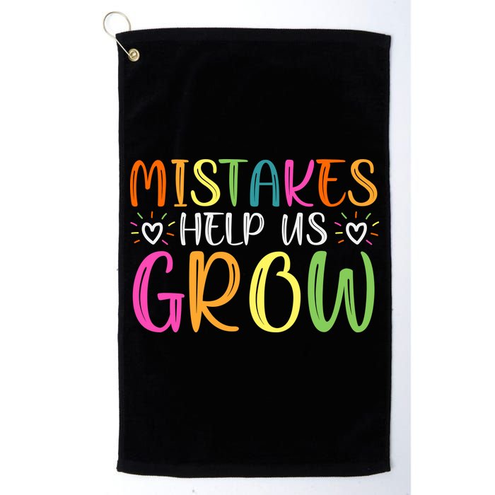 Motivational Slogan Inspirational Math Teacher Colorful Typography Golf Towel