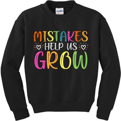Motivational Slogan Inspirational Math Teacher Colorful Typography Kids Sweatshirt