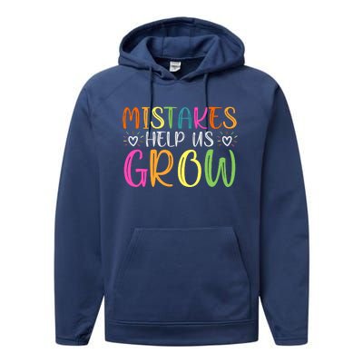 Motivational Slogan Inspirational Math Teacher Colorful Typography Performance Fleece Hoodie