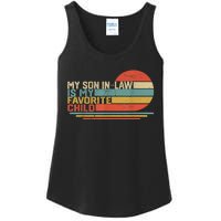 My Son In Law Is My Favorite Child Funny Retro Vintage Ladies Essential Tank