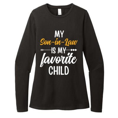 My Son In Law Is My Favorite Child Family Womens CVC Long Sleeve Shirt