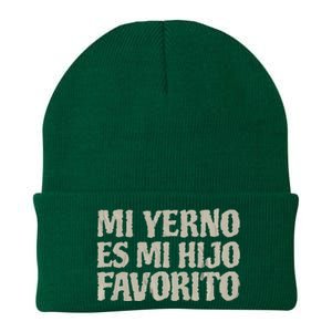 My Son In Law Is Favorite Child Mi Yerno Es Mi Hijo Favorito Knit Cap Winter Beanie