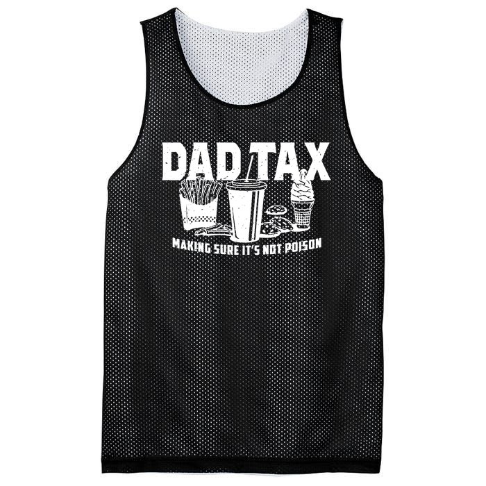 Making Sure Its Not Dad Tax Funny Mesh Reversible Basketball Jersey Tank