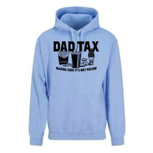 Making Sure Its Not Dad Tax Funny Unisex Surf Hoodie