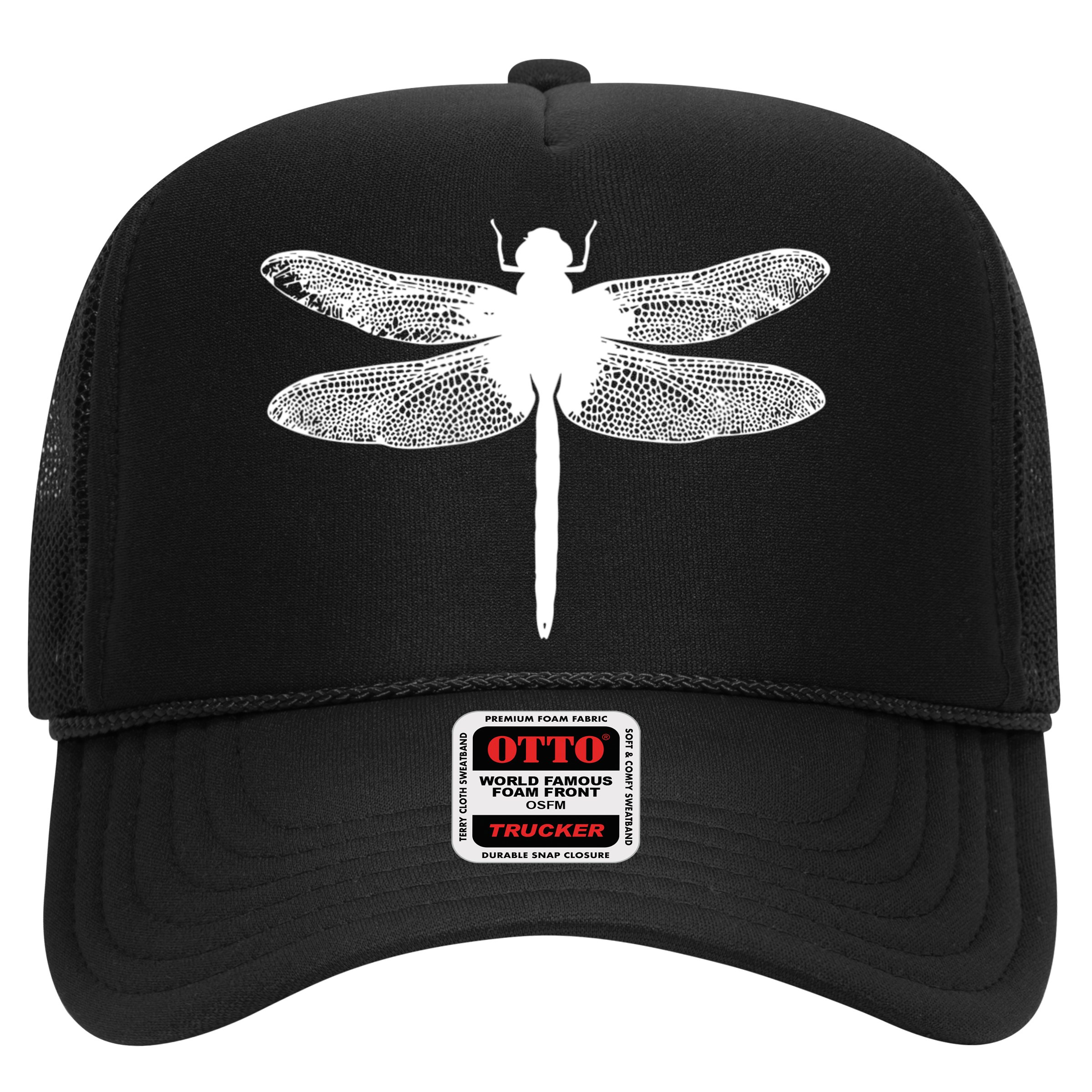Minimalist Silhouette Insect Dragonfly Dragon Fly Hat