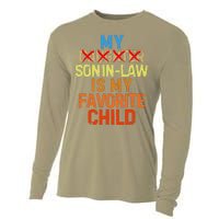 My Son In Law Is My Favorite Child Funny Replaced Daughter Cooling Performance Long Sleeve Crew